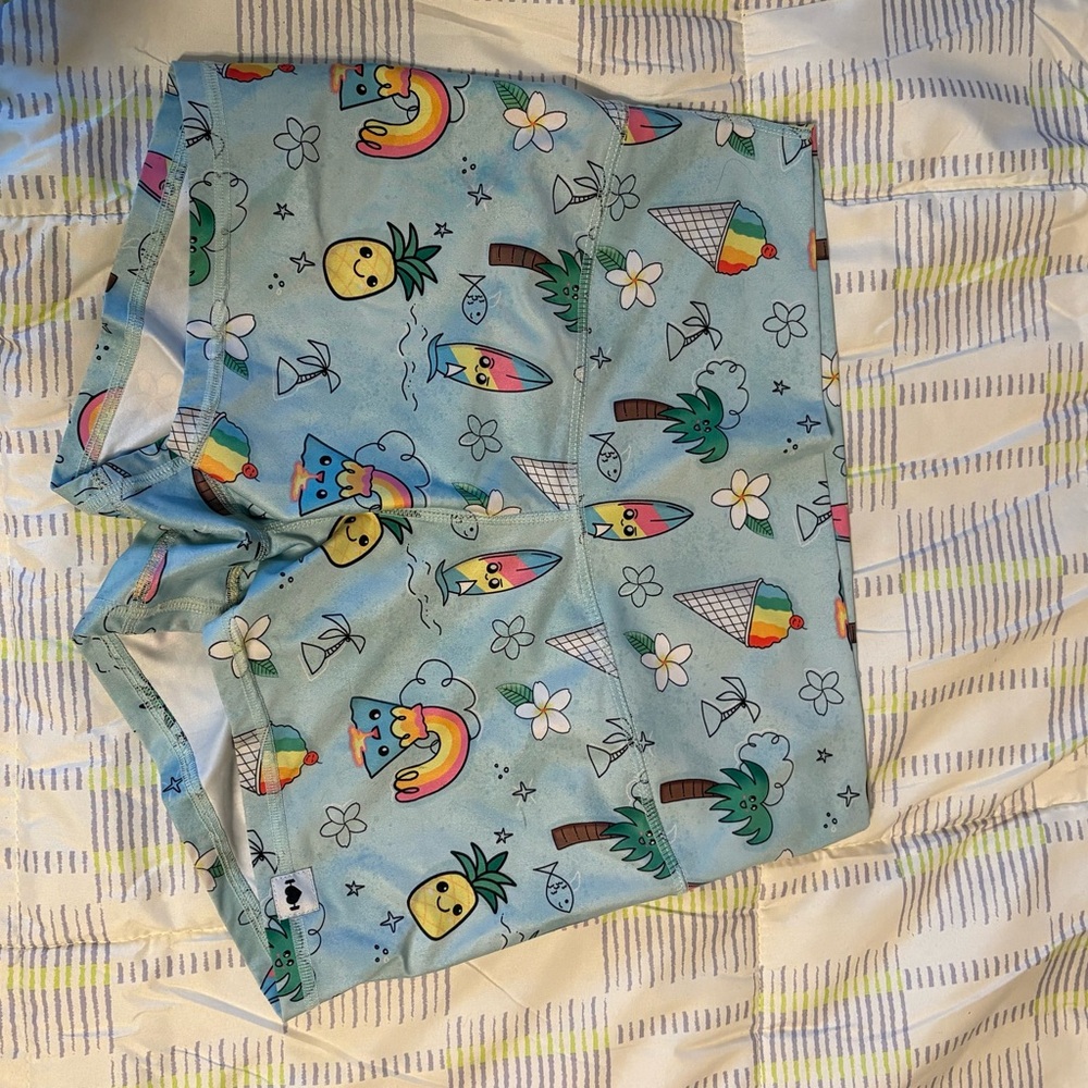 Fun Print Gym Shorts